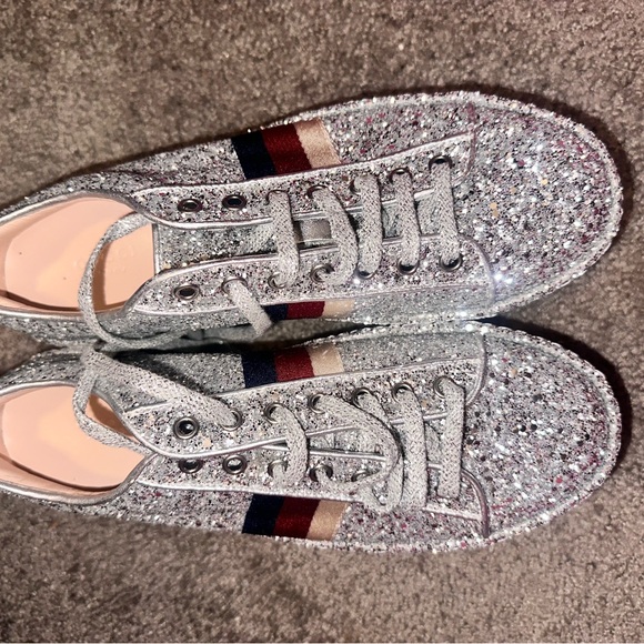 ✨New✨ Gucci Glitter Platforms - Picture 2 of 5